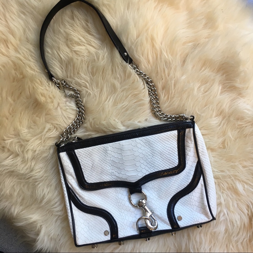 Rebecca Minkoff MAC snakeskin crossbody